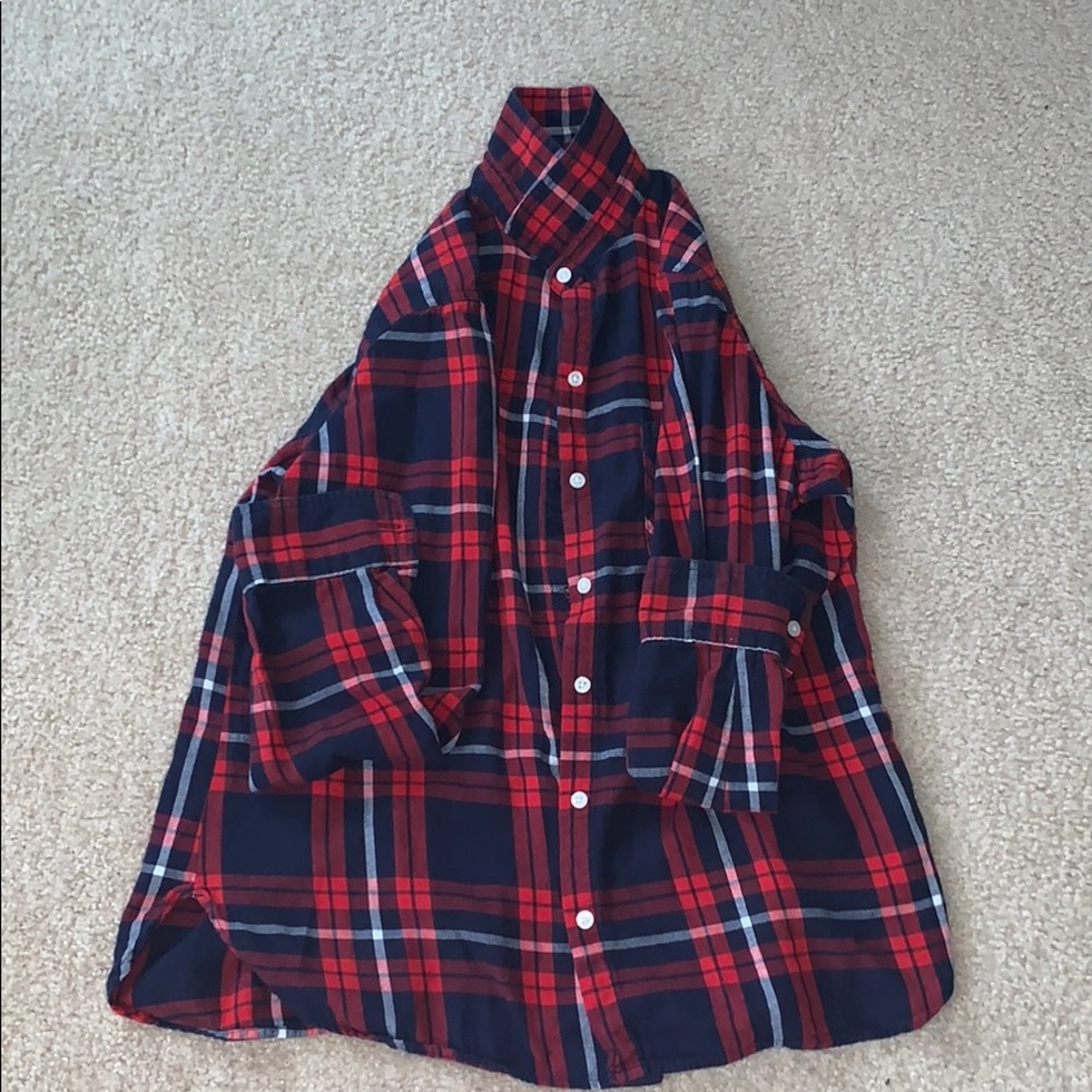 old navy the classic long sleeve shirt flannel